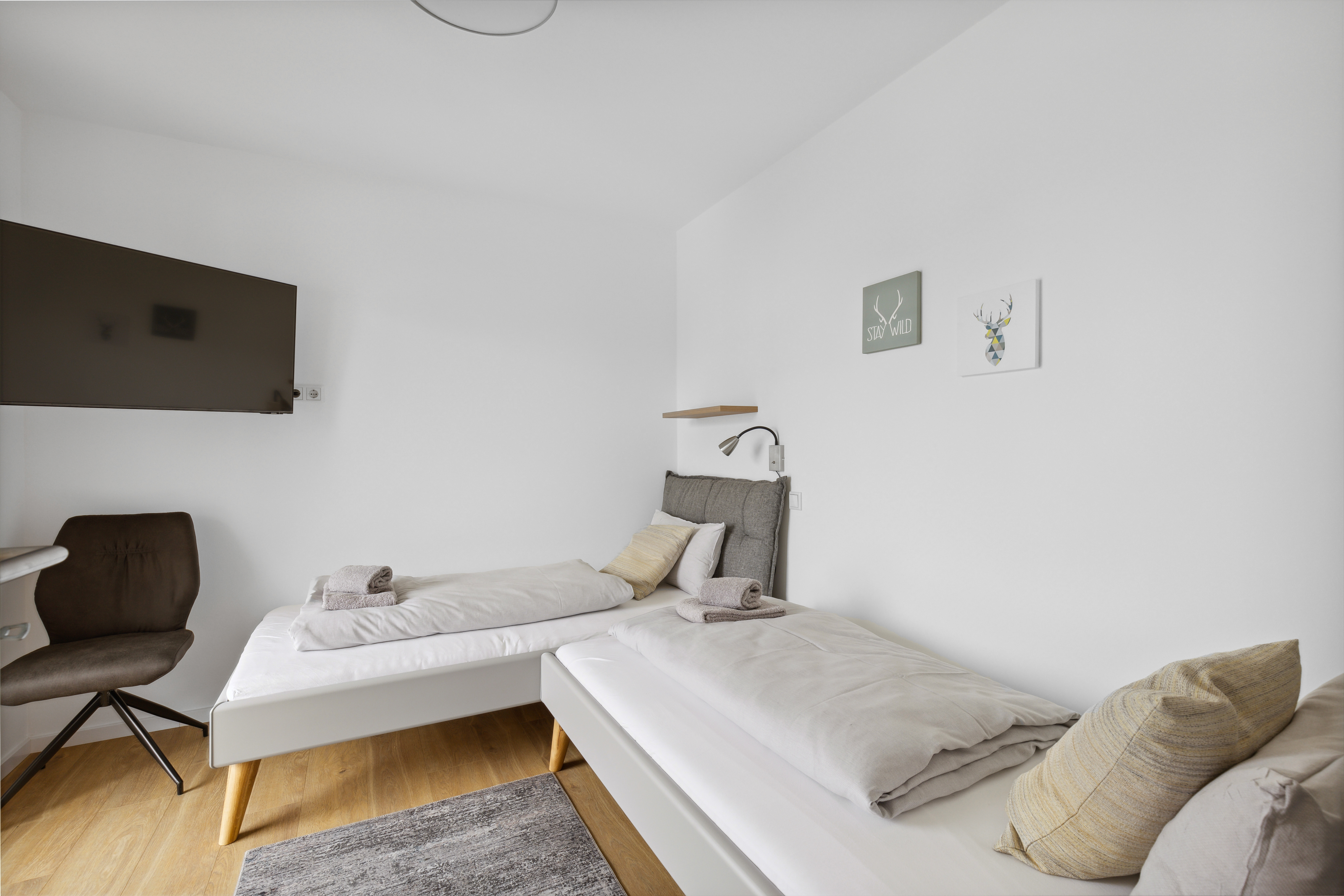 Zweites Schlafzimmer Ferienwohnung Winterberg